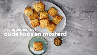 Broodjes bakken met prei oude kaas en mosterd – recept – Allerhande [upl. by Caiaphas]