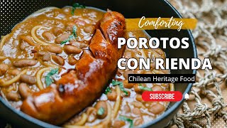 Porotos con Rienda Chile’s Traditional Food 🇨🇱 ChileanCuisine TraditionalRecipes [upl. by Trah]