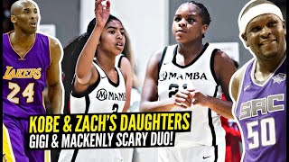 Kobes Daughter Gigi Bryant amp Zach Randolphs Daughter Mackenly TEAM UP amp Win 8th Grade Championship [upl. by Atnek]