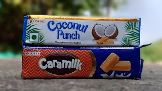 Lotte Coconut Punch amp Caramilk Chocolate [upl. by Byrom]