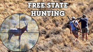 Hunting in the Free State South Africa 2023 Part 3  Rowland Ward Blesbuck Down [upl. by Ahcsas98]