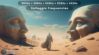 396Hz  963Hz  639Hz  528Hz  432 hz SUPER POSITIVE amp binaural beats hfo [upl. by Cobby]