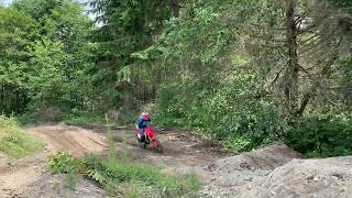 Testing the one of a kind BBR motorsports CRF150F [upl. by Ellirehs]