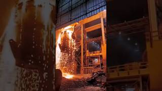 Rolling Steel mill accident 😮  liveaccident viral [upl. by Eibo420]