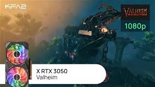 KFA2 X GeForce RTX 3050 Black  Valheim  1080p Full HD разрешение [upl. by Pratte]