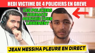 Hedi victime dune bavure policière témoigne  Jean Messiha fond en larmes en direct darmanin [upl. by Blanca]