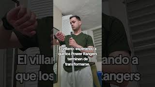 El villano esperando a que los Power Rangers terminen de transformarse [upl. by Holtz]