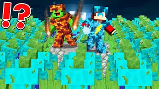 1000 MUTANT ZOMBIES vs STORM and METEOR Armor JJ and Mikey in Minecraft  Maizen Zombie Apocalypse [upl. by Asseneg]