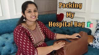 Whats in my Hospital Bag  Packing Hospital Bag for My Delivery  Kannada vlogs [upl. by Cott924]