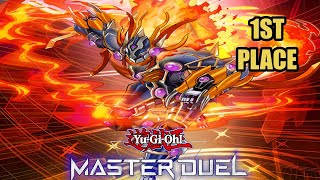 1ST PLACE CODE TALKER DECK PROFILE MASTER DUEL [upl. by Nostets273]