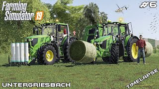 Taking a delivery of new John Deere  Animals on Untergriesbach  Farming Simulator 19  Episode 6 [upl. by Lenrow]