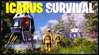 ICARUS SURVIVAL MULTIPLAYER EP1  First Impressions and Getting Started [upl. by Loferski319]