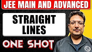 STRAIGHT LINES in One Shot All Concepts amp PYQs Covered  JEE Main amp Advanced [upl. by Maddox371]