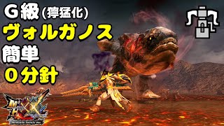 【MHXX】G級獰猛化ヴォルガノスvsブレイヴヘビィHR12【獄炎鱗】 [upl. by Auqined644]