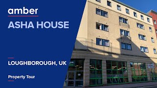 Property Tour  Asha House Loughborough  Student Accommodation in UK  amber [upl. by Laurice]