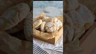 Amazing Amaretti Cookies cookies cookiesrecipe food foodie [upl. by Niram]