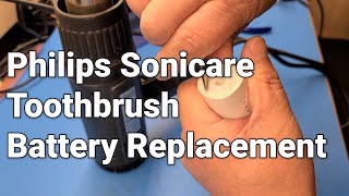 Replace the rechargeable battery inside your Philips Sonicare Toothbrush [upl. by Jea361]