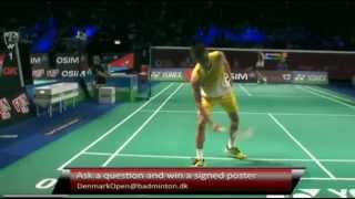 QF  MS Court 2  Lee Chong Wei vs Daren Liew  2012 Yonex Denmark Open [upl. by Malda639]