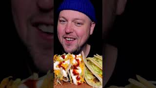 HALF HARD HALF SOFT 🌮 tacobell food fastfood mukbang eatingshow eatingsounds [upl. by Tansy493]