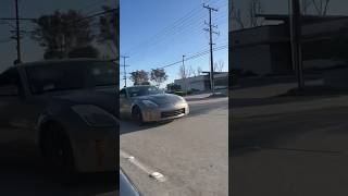 2008 350z hr tomei exhaust  downshifts  350z nissan [upl. by Esimaj]