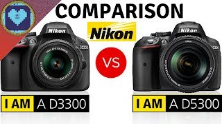 Nikon D5300 vs D3300 DSLRs  Keeping D5400 and D5500 at bay  InDepth Comparison [upl. by Snevets]