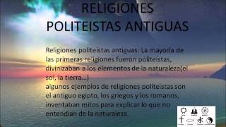 MONOTEISTAS Y POLITEISTA  YARIANA ARIAS [upl. by Ezirtaeb9]