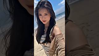 Cici toya mode pantai🥵 christyjkt48 jkt48 fyp beach [upl. by Lamont]