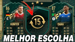 FIFA 22  🔥 MELHOR ESCOLHA WINTER WILDCARDS SWAPS  LINKER [upl. by Silsbye]