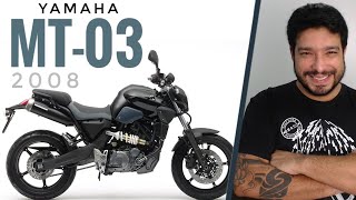 Review Yamaha MT03 2008 [upl. by Seldun]