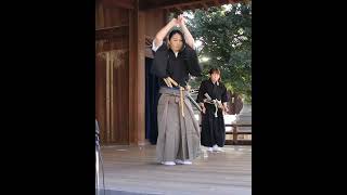 連彩剣士奉納演武 Rensai Kenshi Performance bushi samurai martialarts [upl. by Notsnorb]