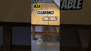 MÖCKELBY Oak Table at IKEA Clearance Area [upl. by Aeneg]