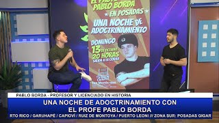 Espectáculo  Una noche de adoctrinamiento con Pablo Borda [upl. by Ymirej762]