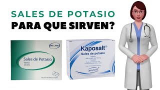 SALES DE POTASIO que son y para que sirven la sales de potasio como usar sales de potasio [upl. by Shawna]