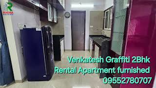 2 Bhk Furnished apartment for Rent in Venkatesh Graffiti Keshav Nagar Mundhawa [upl. by Petulia436]