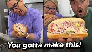 GREATEST SANDWICH EVER Chopped Sandwich [upl. by Lifton]