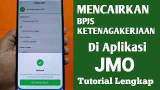 Cara Mencairkan BPJS Ketenagakerjaan Online Lewat JMO [upl. by Pontius835]