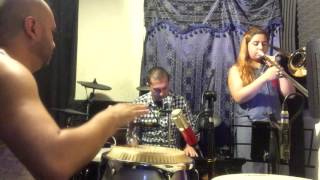 Camaleon  Ruben Blades  Maria Balvina Trombonista  Salsa  Cover [upl. by Ellard]