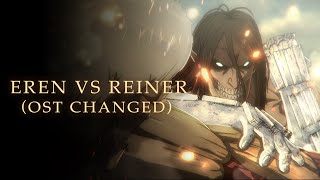 Eren vs Reiner and Porco  OST Changed  Attack on Titan [upl. by Stephen]