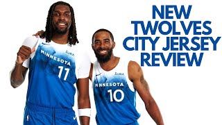 NEW MINNESOTA TIMBERWOLVES CITY JERSEYS REVEALED [upl. by Blas760]