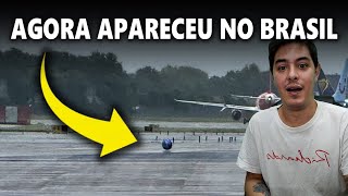 OVNI POUSA EM AEROPORTO E TEM MUITO MAIS  AGORA ATÉ NO BRASIL [upl. by Adnilema795]