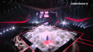 Rona Nishliu  Suus  Live  2012 Eurovision Song Contest Semi Final 1 [upl. by Corly]