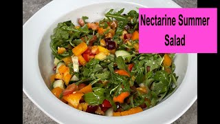 Nectarine Summer salad [upl. by Wes]