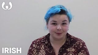 WIKITONGUES Sorcha speaking Irish [upl. by Bum]