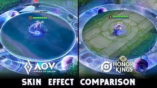 AOV x HOK  Skins Effect Comparison  Sephera Yuhuan [upl. by Lyon]