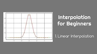 Interpolation for Beginners 1 Linear Interpolation [upl. by Siulesoj379]