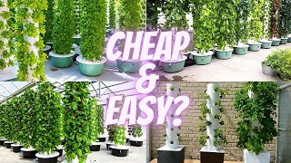 Can We Make an Affordable Easy DIY Hydroponic Grow Tower [upl. by Tanberg]