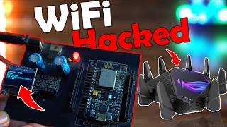 How to Retrieve WiFi Passwords Using ESP8266 WiFi Security Demonstration [upl. by Crudden334]