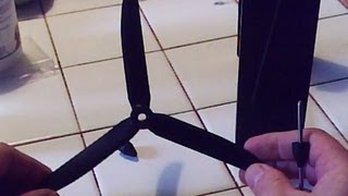 3 blade propeller balancing made simple [upl. by Ixela]