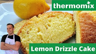 Thermomix Tm6 Lemon Drizzle Cake  A Perfect Recipe That Is So Simple [upl. by Shelbi]