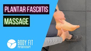 How to massage plantar fasciitis [upl. by Short]